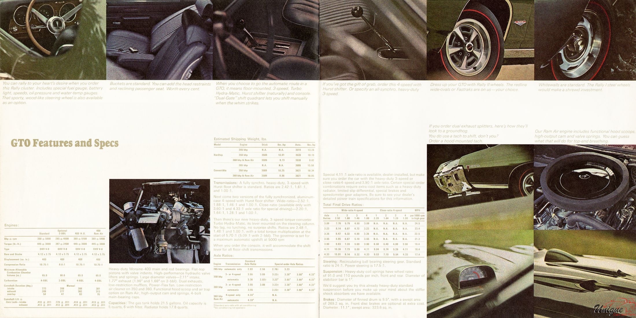 1968 Pontiac Greats Brochure Page 2